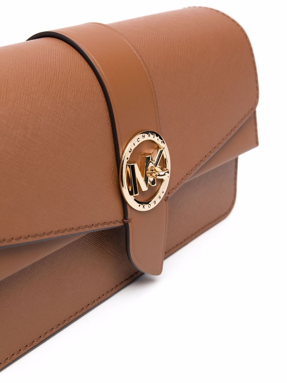 Michael Michael Kors logo-plaque leather shoulder bag - Image 4