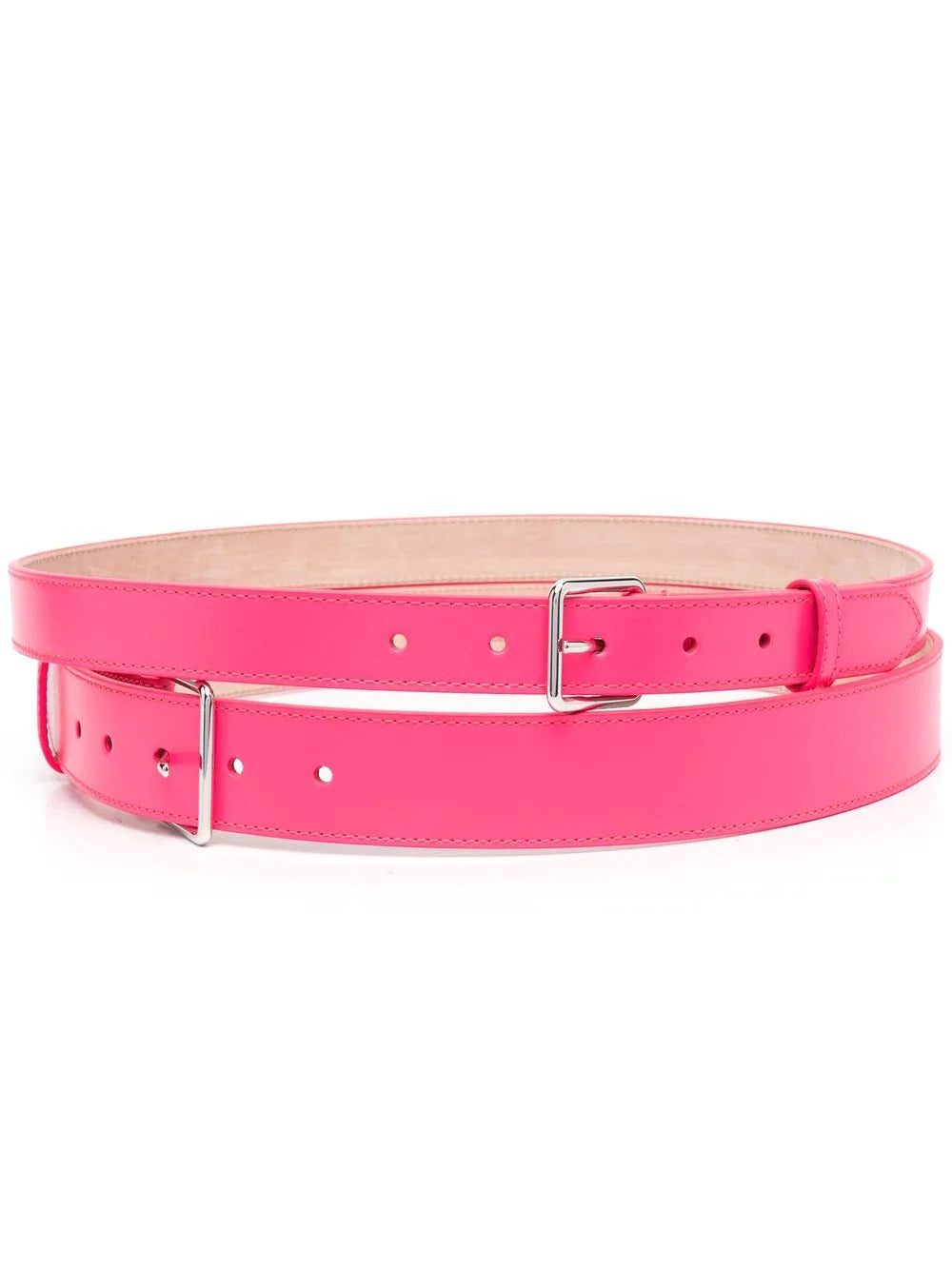 Alexander McQueen buckle-fastened leather belt