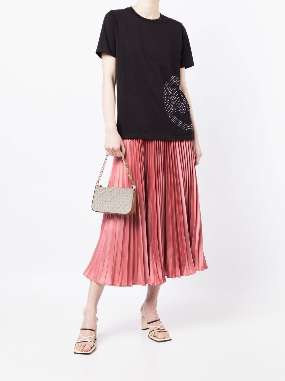 Michael Kors Jet Set leather pouchette - Image 2