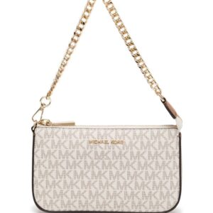 Michael Kors Jet Set leather pouchette