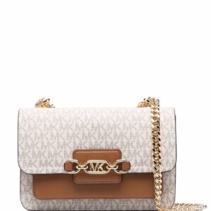 Michael Kors monogram-logo shoulder bag