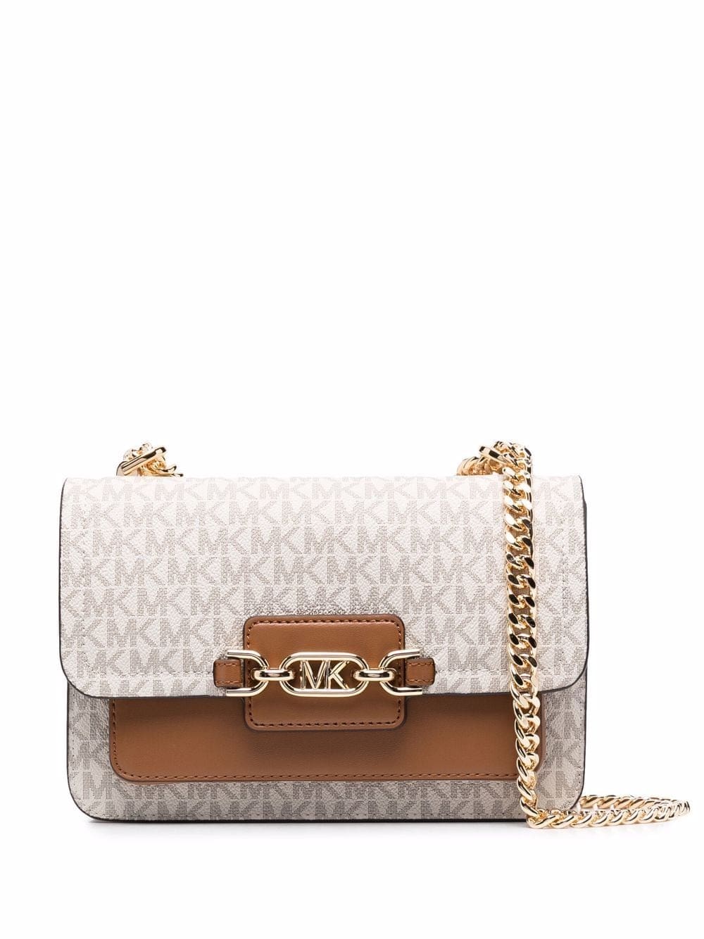 Michael Kors monogram-logo shoulder bag