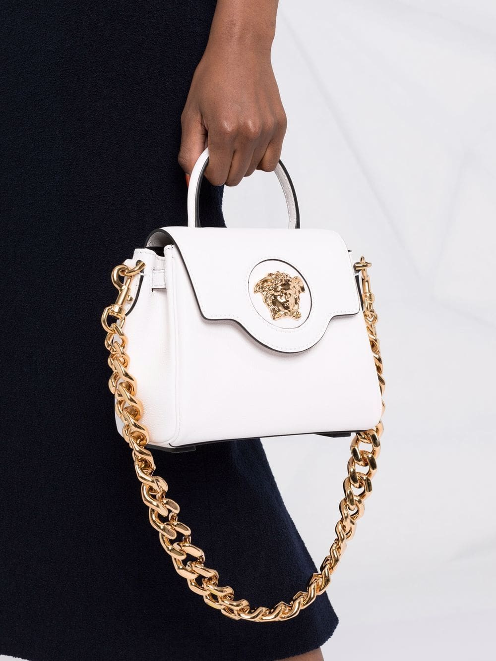 Versace small La Medusa top-handle bag - Image 3