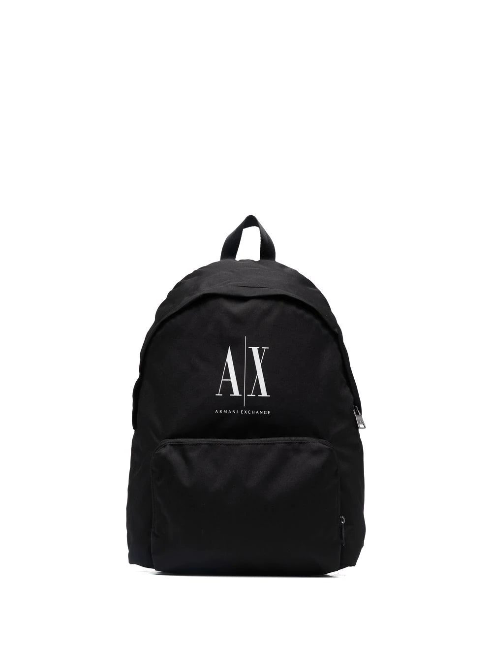 Armani Exchange logo-print zip-up backpack