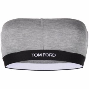 TOM FORD  logo-underband bandeau bra