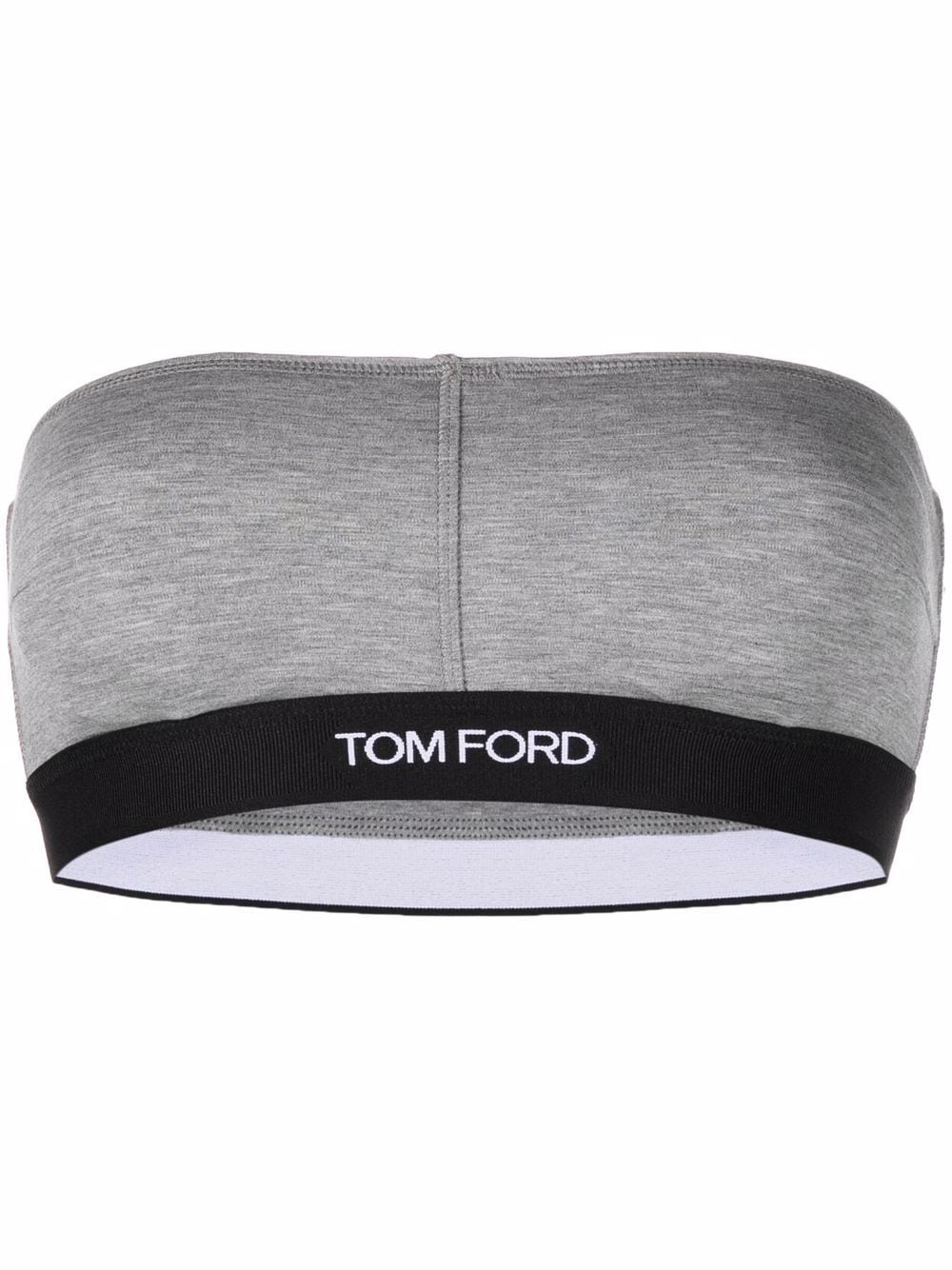 TOM FORD logo-underband bandeau bra