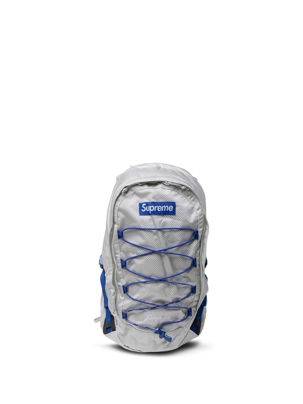Supreme logo-patch backpack
