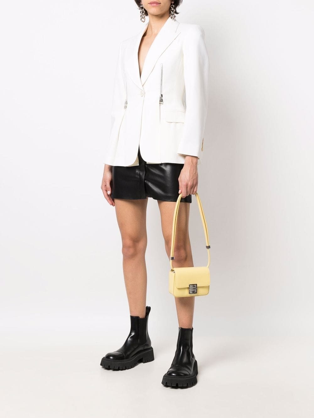 Givenchy logo-plaque leather shoulder bag - Image 2