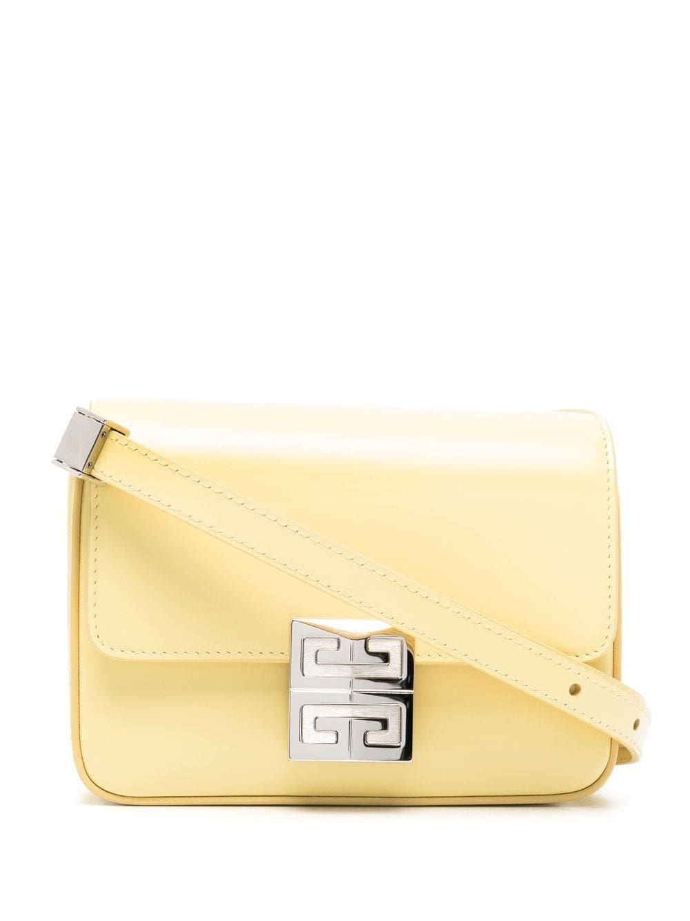 Givenchy logo-plaque leather shoulder bag