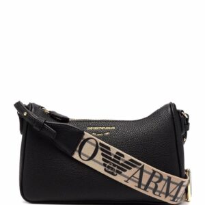 Emporio Armani logo-stamp shoulder bag