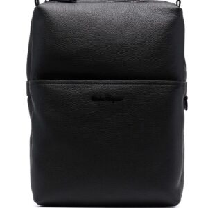 Ferragamo zip-up leather backpack