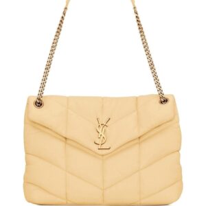 Saint Laurent Loulou puffer quilted shoulder bag