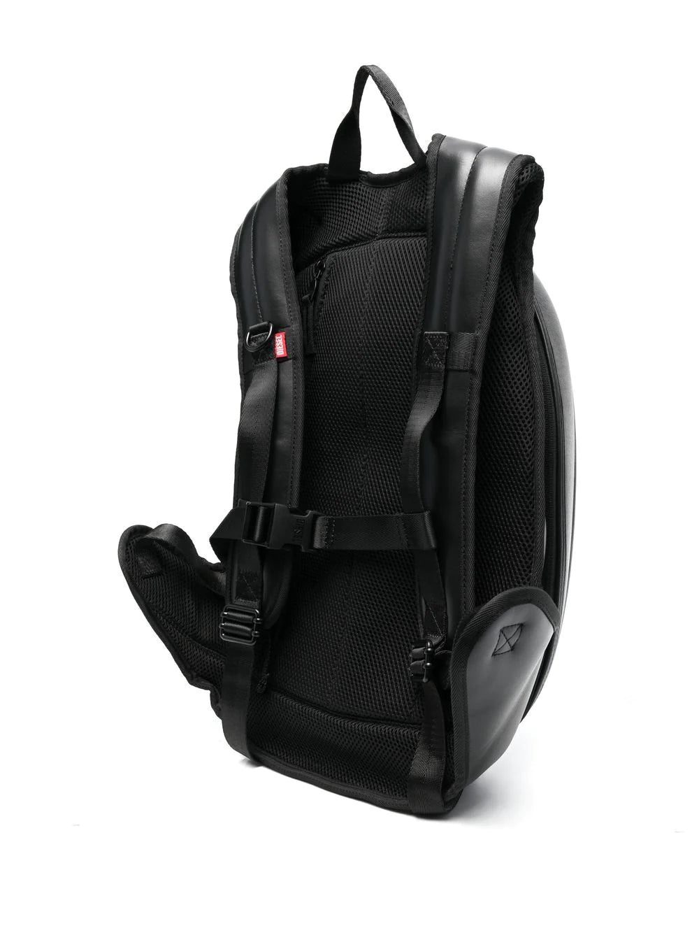 Diesel embossed-logo zipped backpack - Image 3