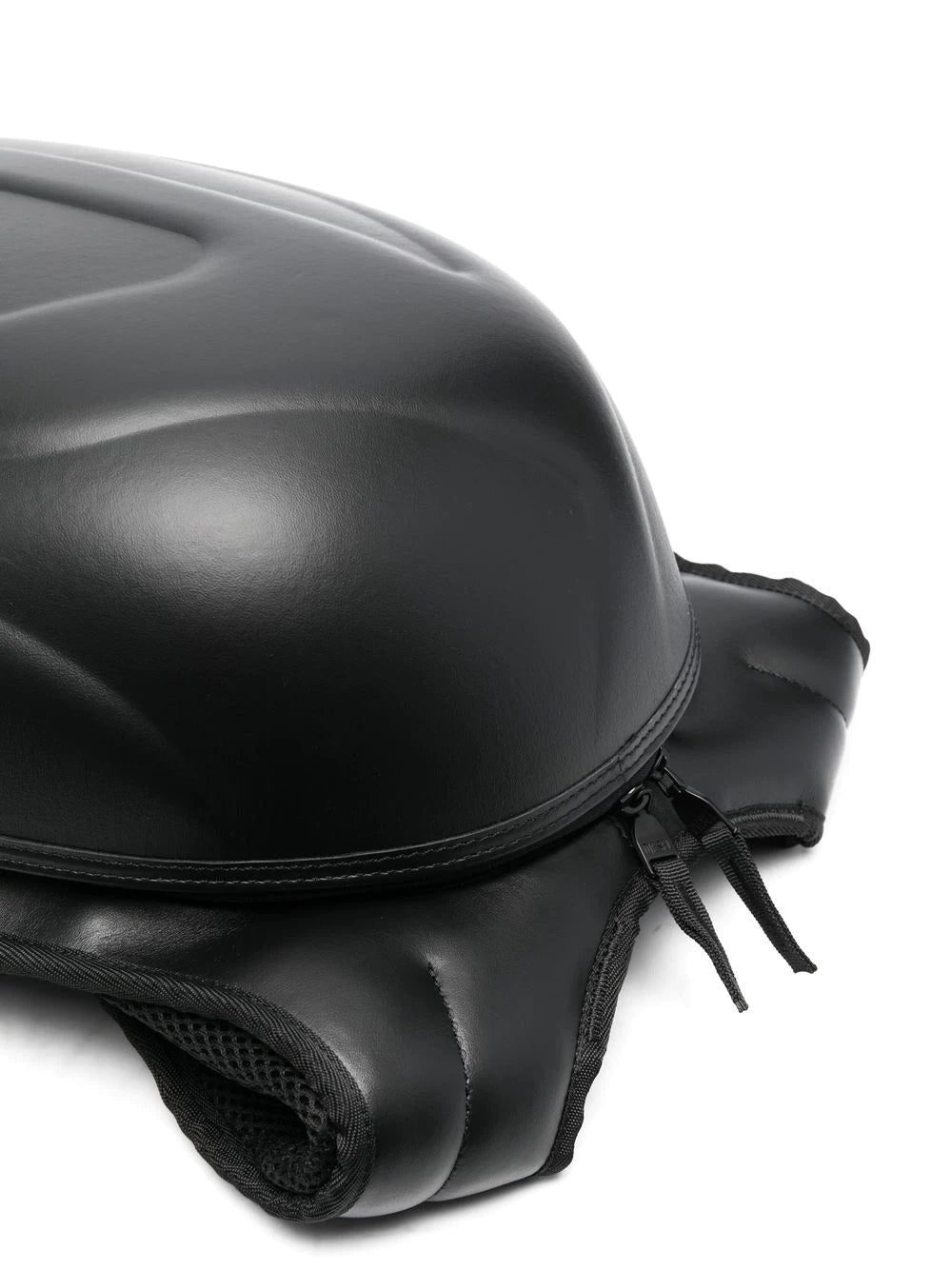 Diesel embossed-logo zipped backpack - Image 4