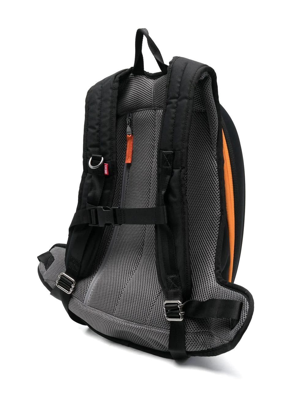 Diesel embossed-logo zipped backpack - Image 3