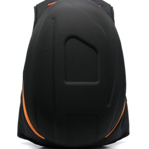 Diesel embossed-logo zipped backpack