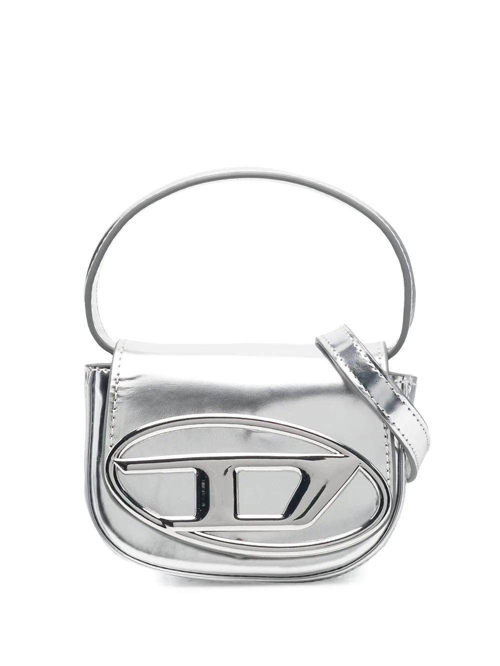 Diesel small 1DR metallic crossbody bag