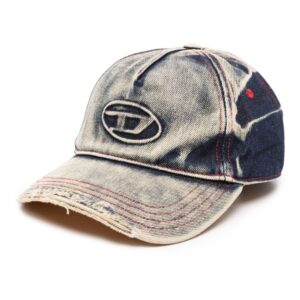 Diesel C-Seymon distressed denim cap