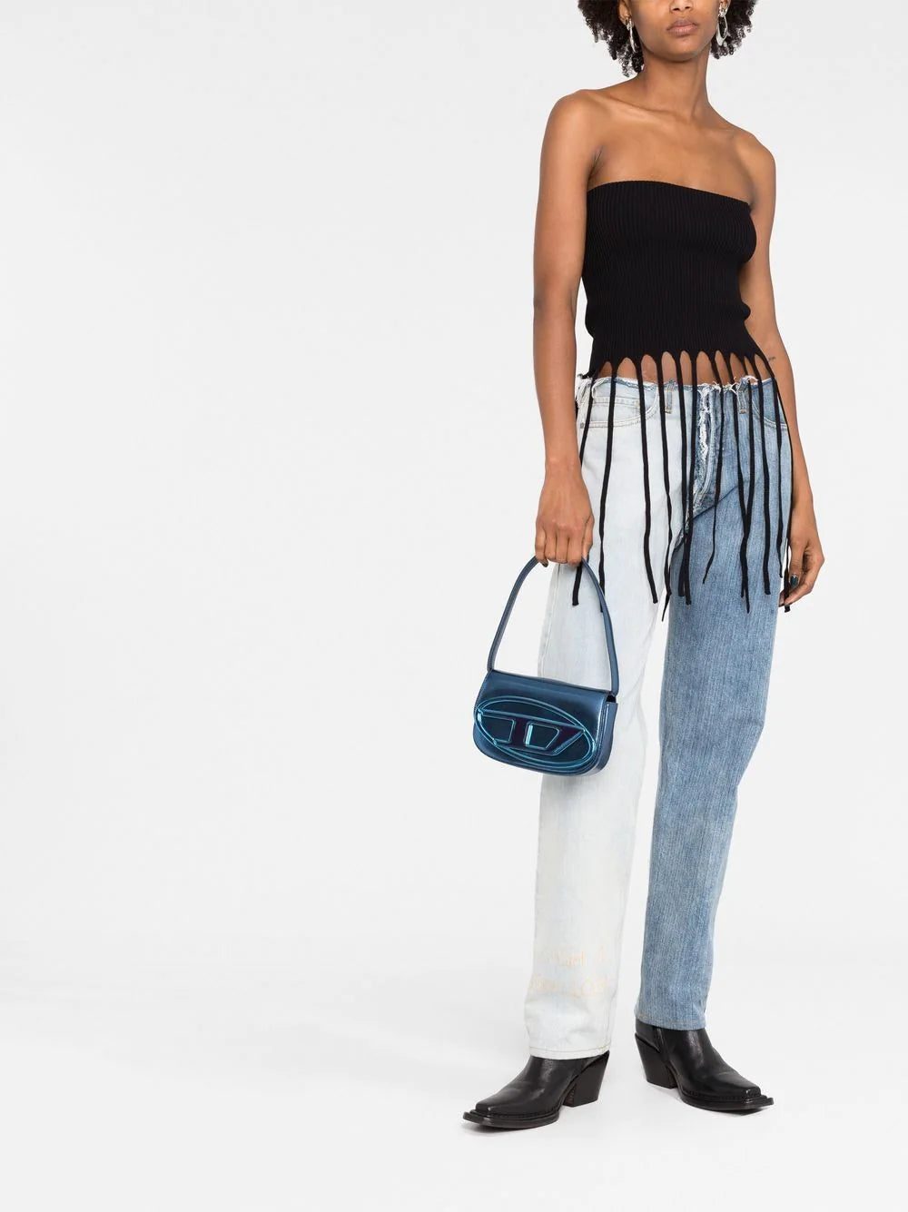 Diesel 1DR metallic shoulder bag - Image 2