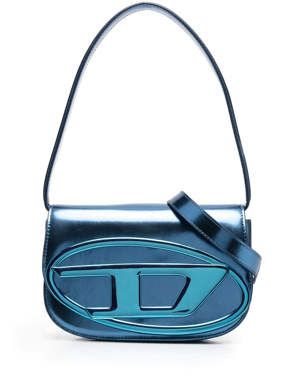 Diesel 1DR metallic shoulder bag