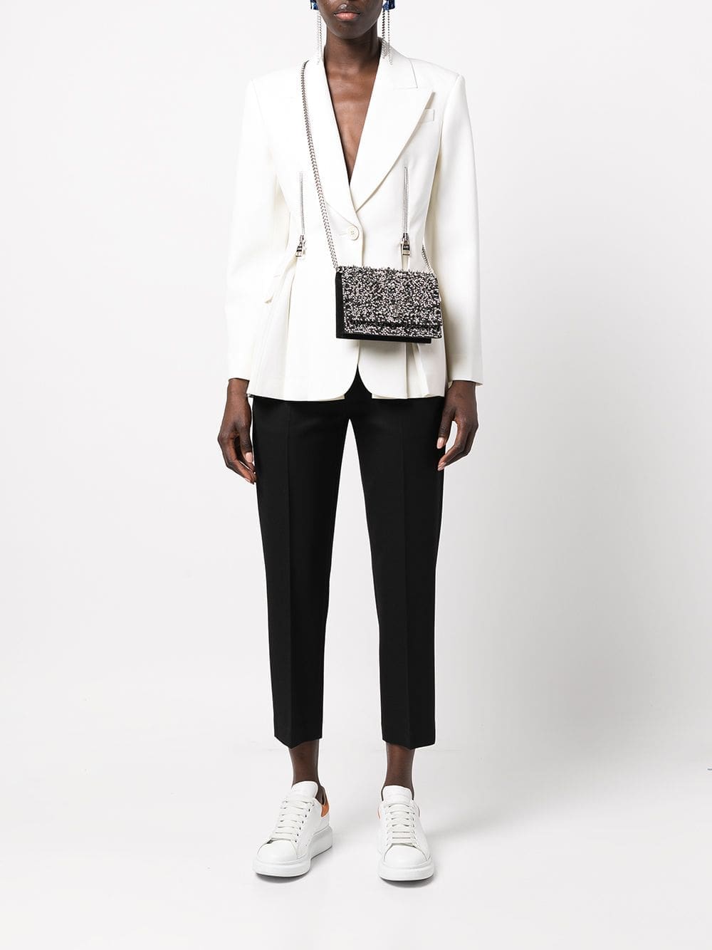 Alexander McQueen skull-detail mini bag - Image 2