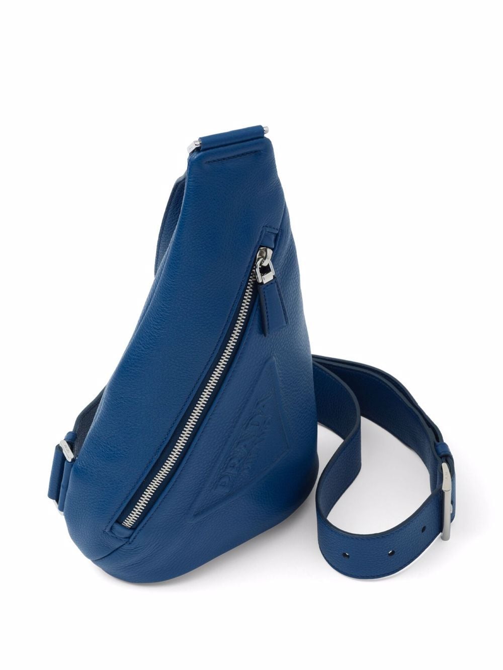 Prada logo-embossed Cross backpack - Image 4