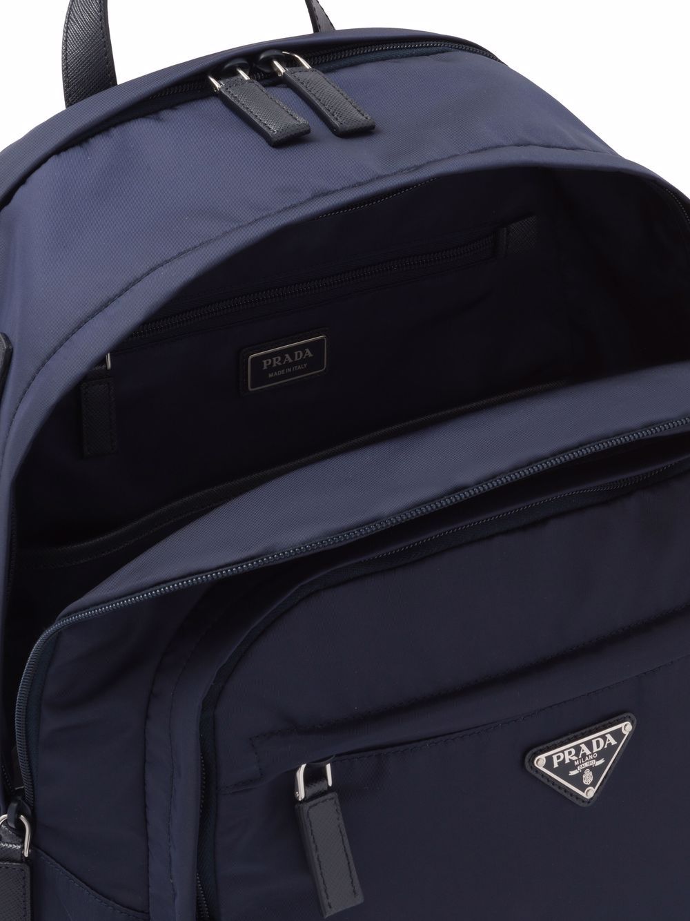 Prada Re-Nylon triangle logo backpack - Image 4