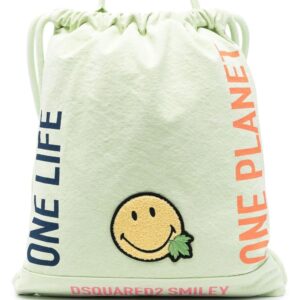 Dsquared2 x Smiley 'One Life One Planet' backpack
