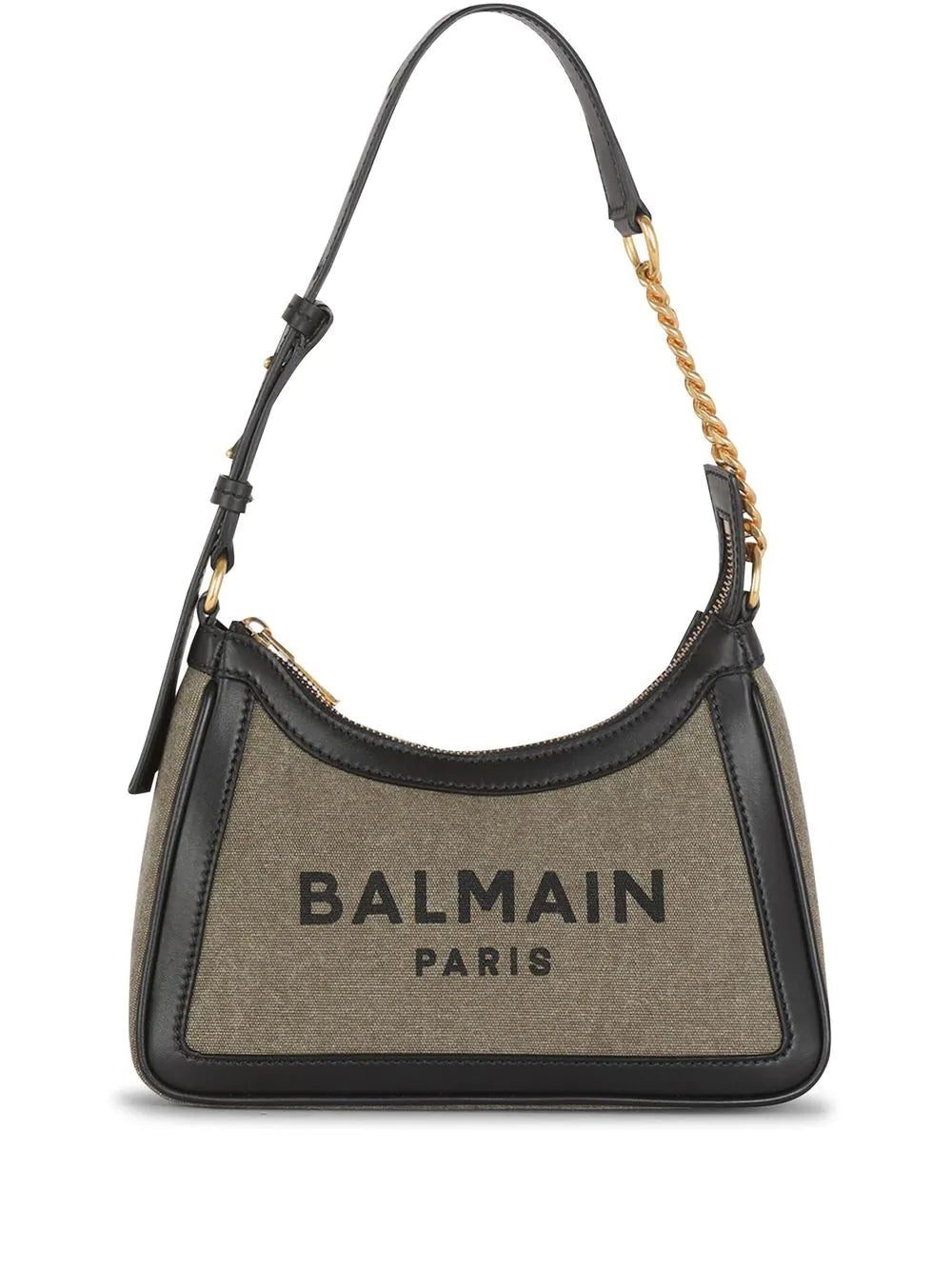 Balmain small logo-print shoulder bag