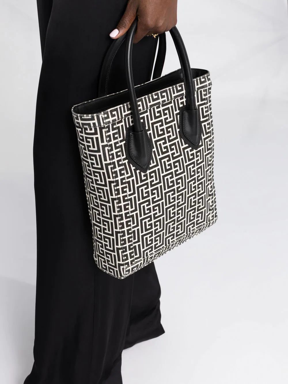 Balmain monogram-pattern tote bag - Image 3