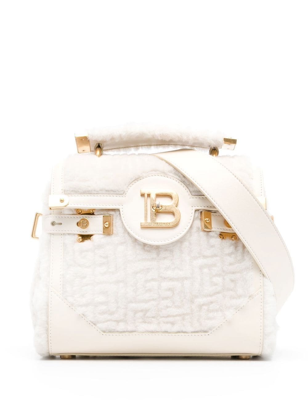 Balmain B-Buzz 23 panelled tote bag