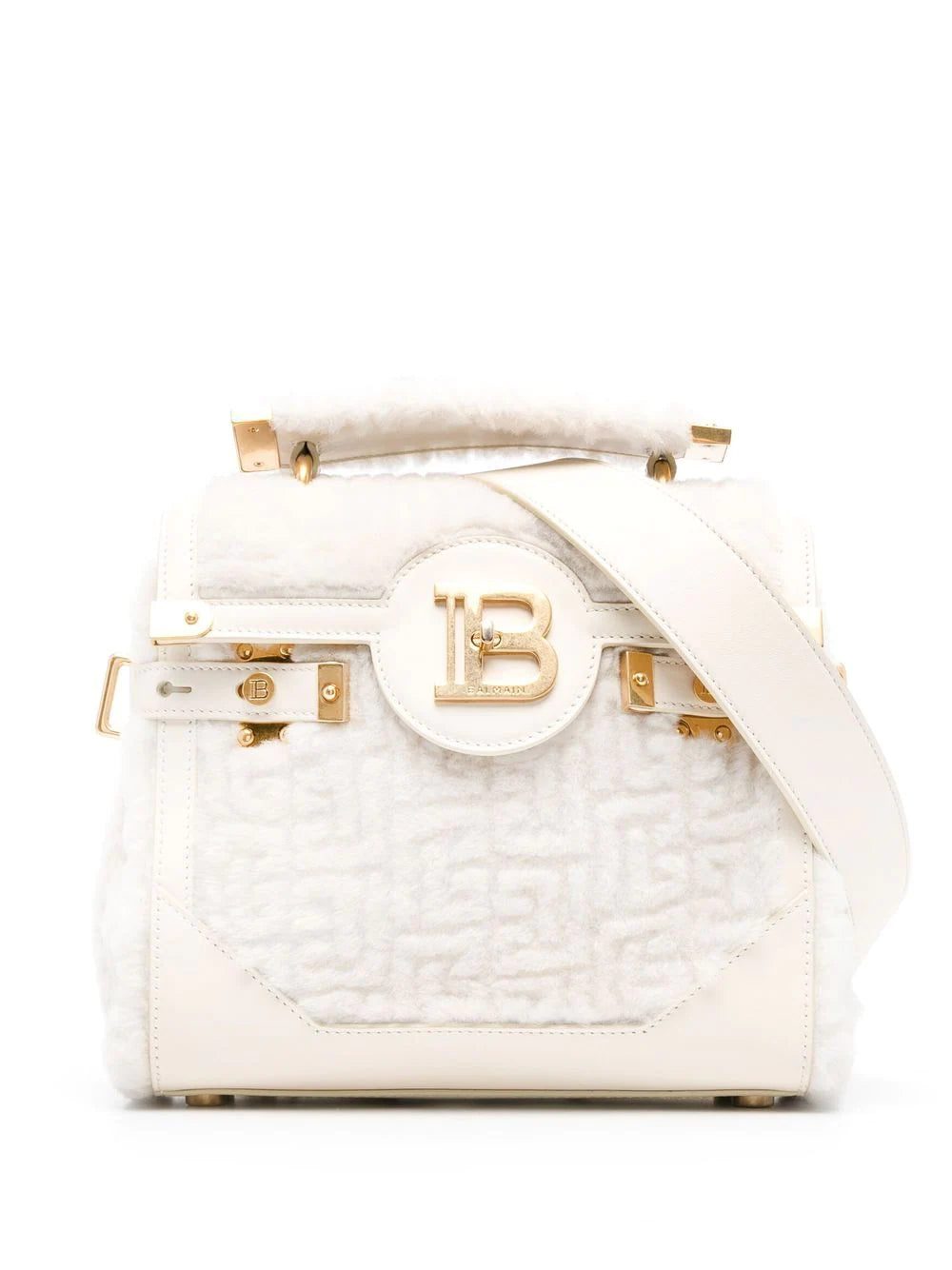 Balmain B-Buzz 23 panelled tote bag