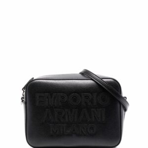 Emporio Armani embossed-logo crossbody bag