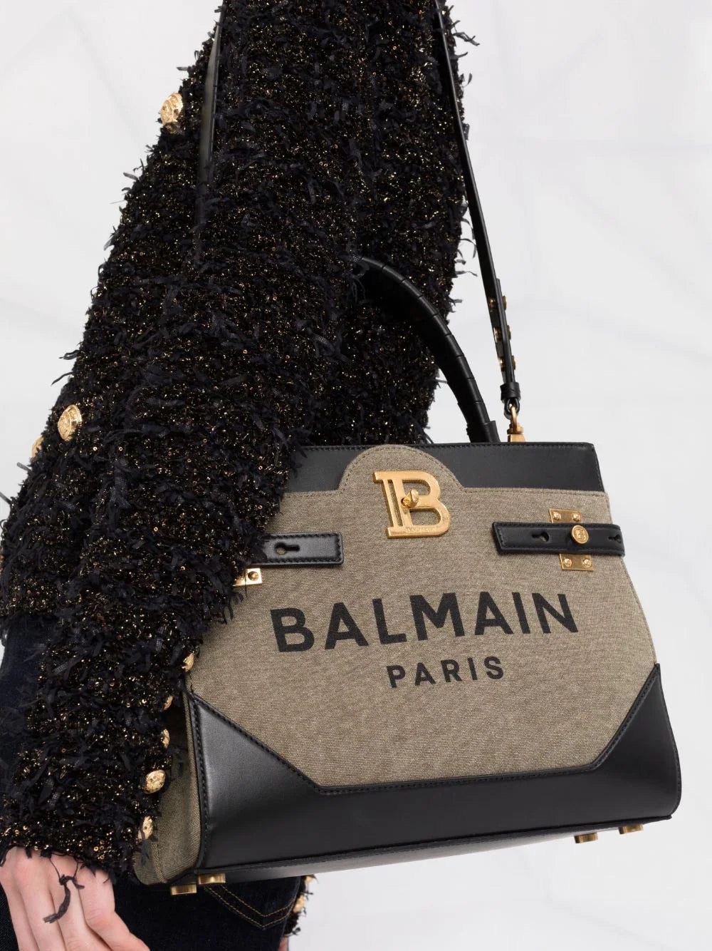 Balmain logo-print tote - Image 3
