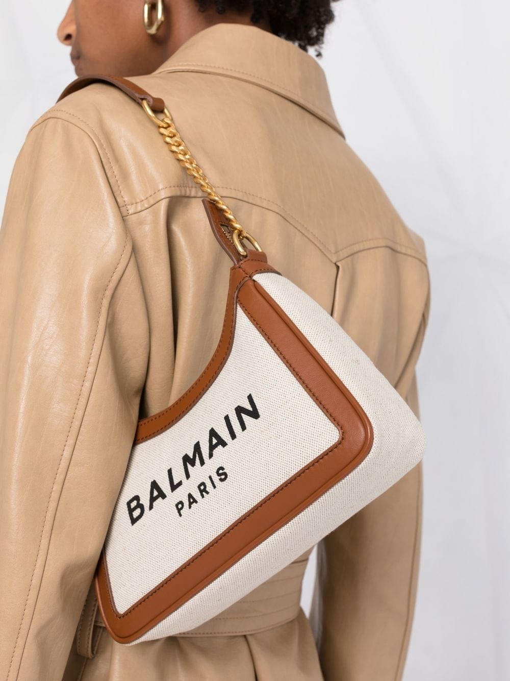 Balmain B-Army logo-print bag - Image 3