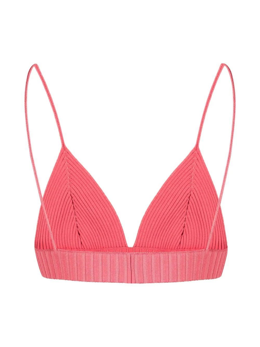 AMBUSH ribbed-knit slip-on bralette - Image 2