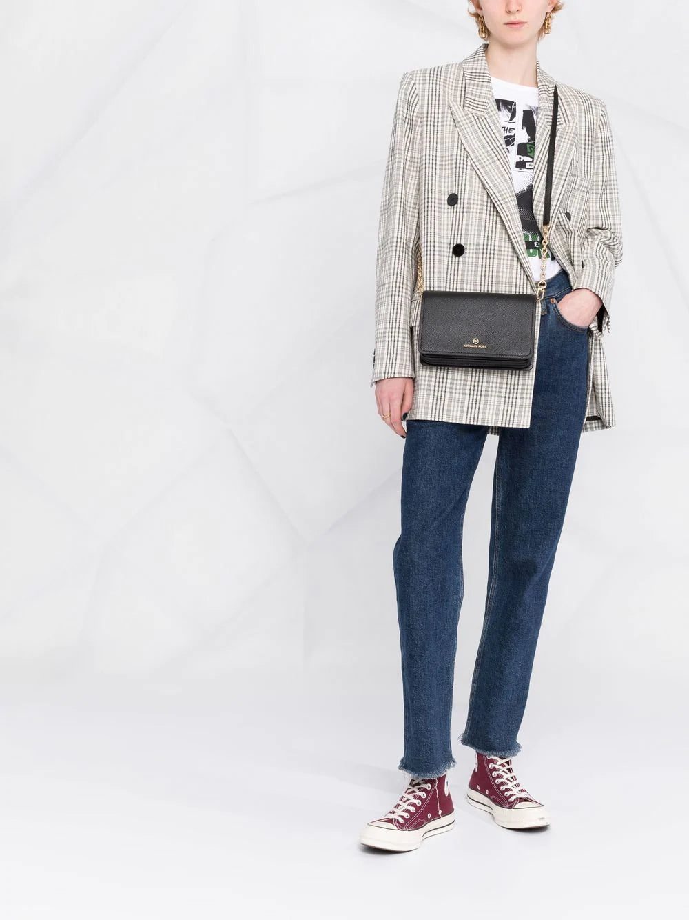 Micheal kors Jet Set leather crossbody bag - Image 2