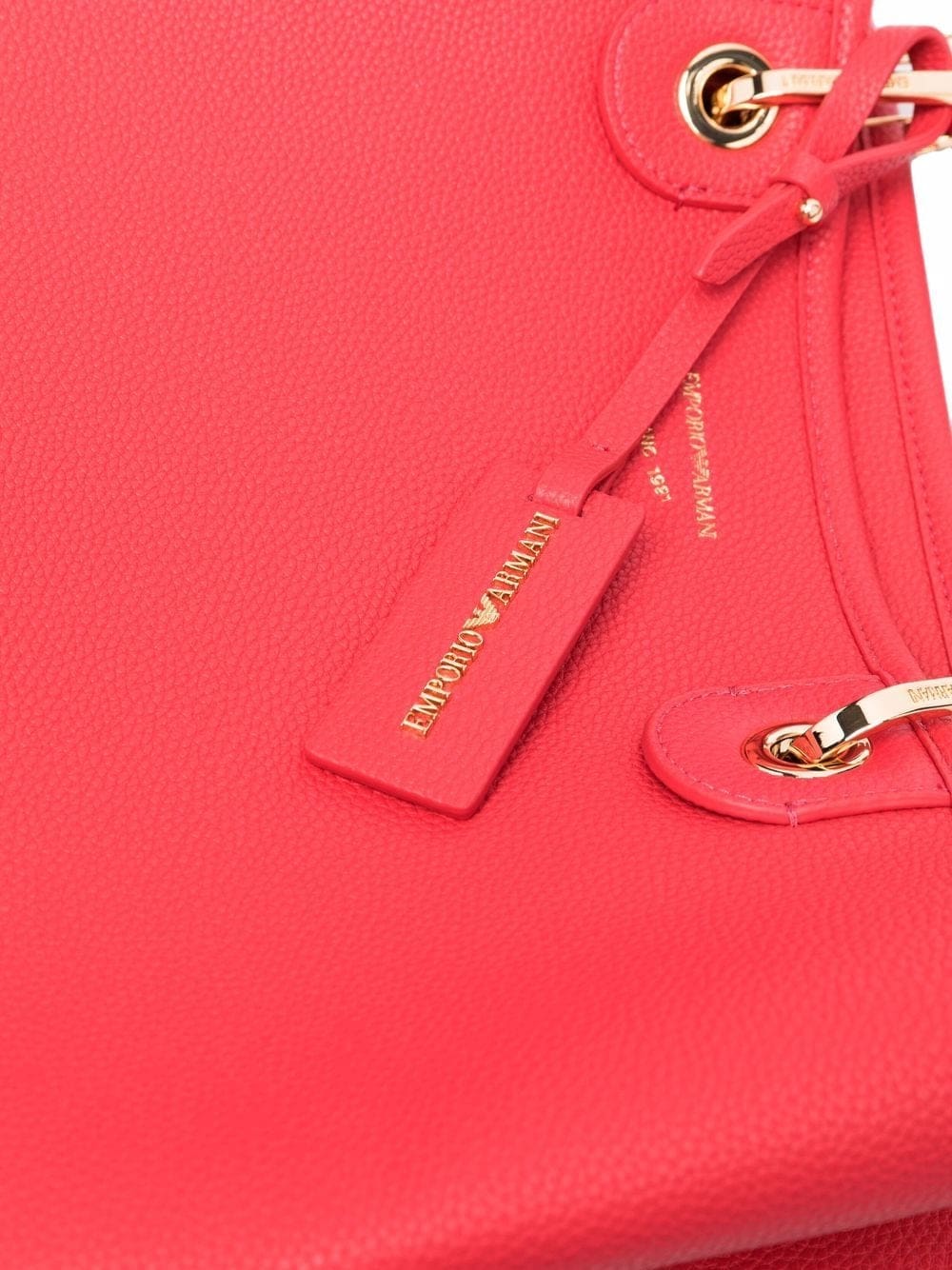 Emporio Armani logo-strap tote - Image 5