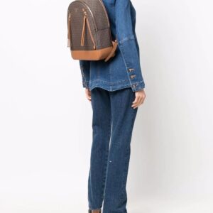 Michael Michael Kors  Brooklyn monogram-print backpack