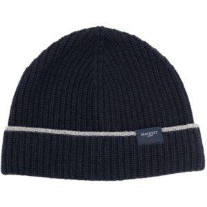 Hackett ribbed-knit beanie