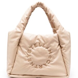 Stella McCartney logo embroidered tote