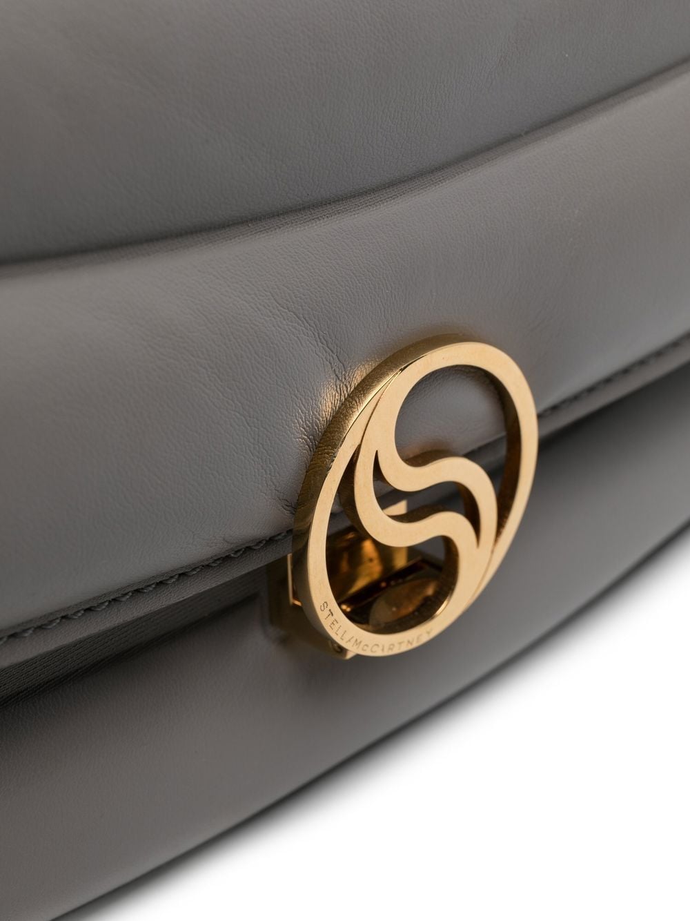 Stella McCartney S logo-plaque curved shoulder bag - Image 4