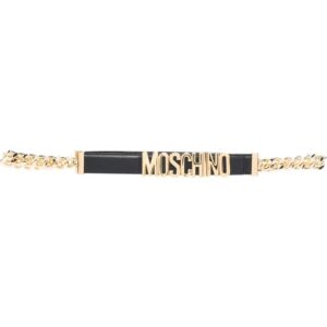 Moschino  logo lettering belt