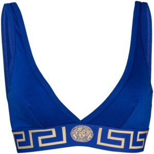 Versace  Greca Border triangle bralette