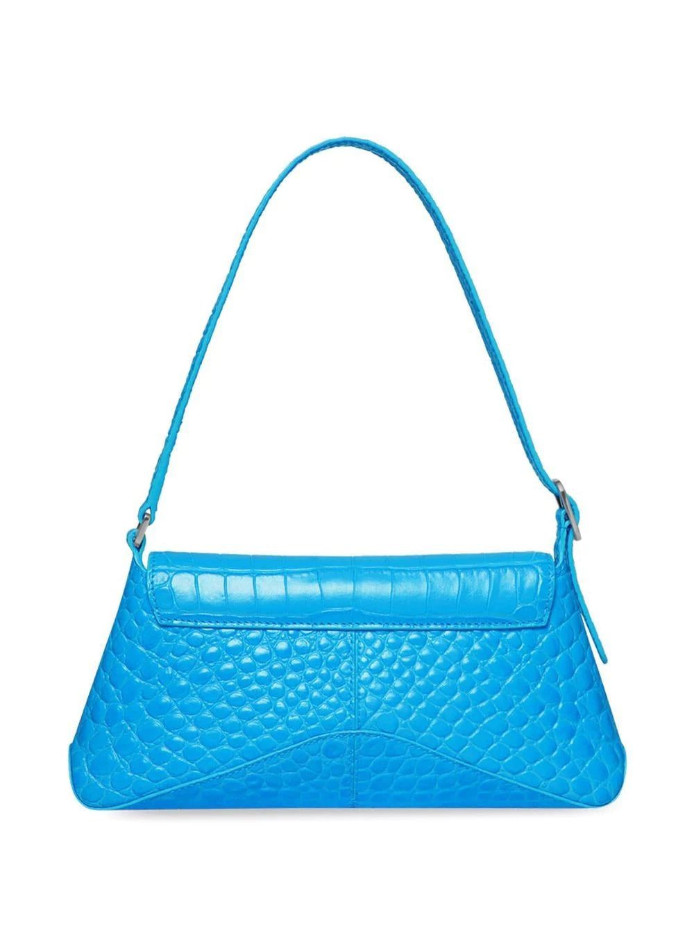 Balenciaga XX small Flap croc-effect shoulder bag - Image 3