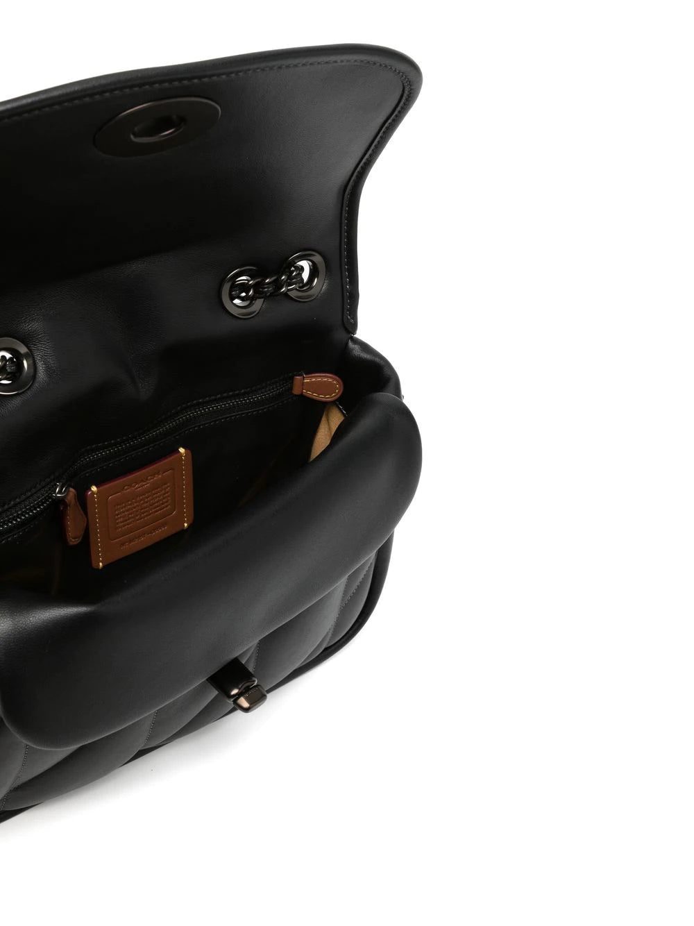 Coach quilted leather shoulder bag - Image 5