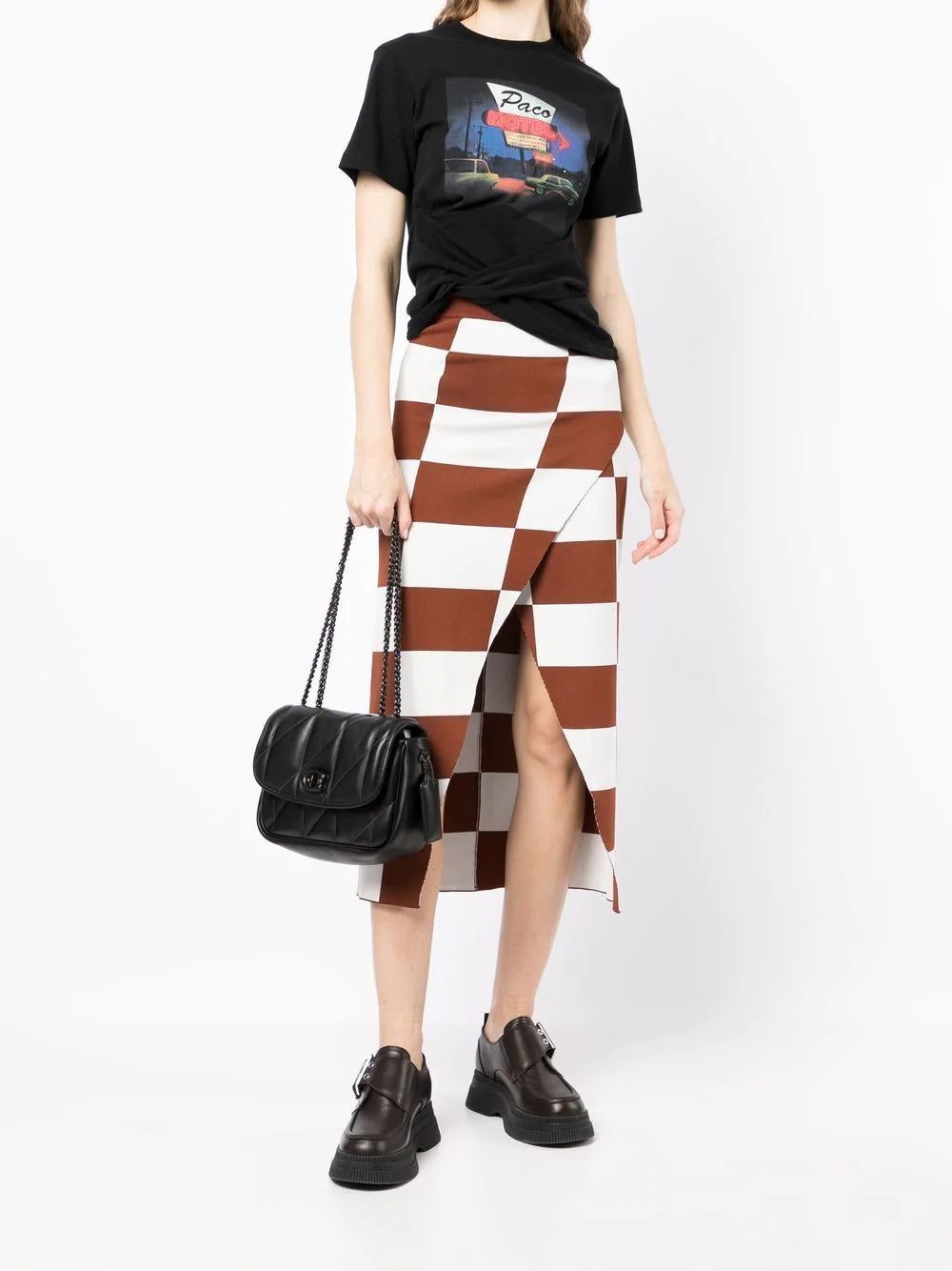 Coach quilted leather shoulder bag - Image 2