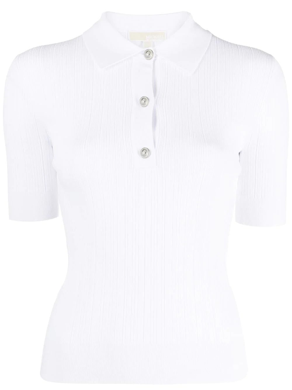 Michael Kors fine-ribbed polo shirt