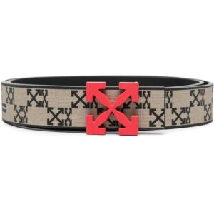 Off-White  Arrow logo belt