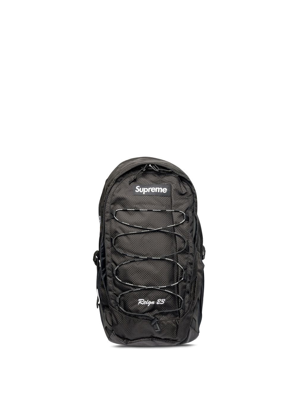 Supreme logo-patch backpack